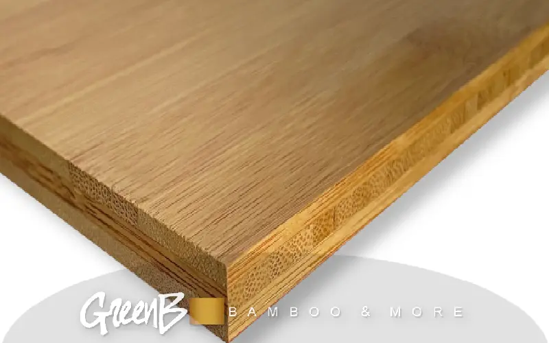 Pannello bamboo Midi Listellare colore Caramello spessore 2 cm
