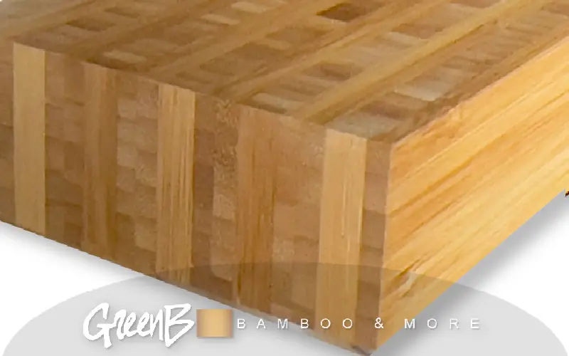 Pannello bamboo Maxi Listellare colore caramello spessore 4 cm
